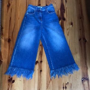 MSGM Fringe Crop Jean